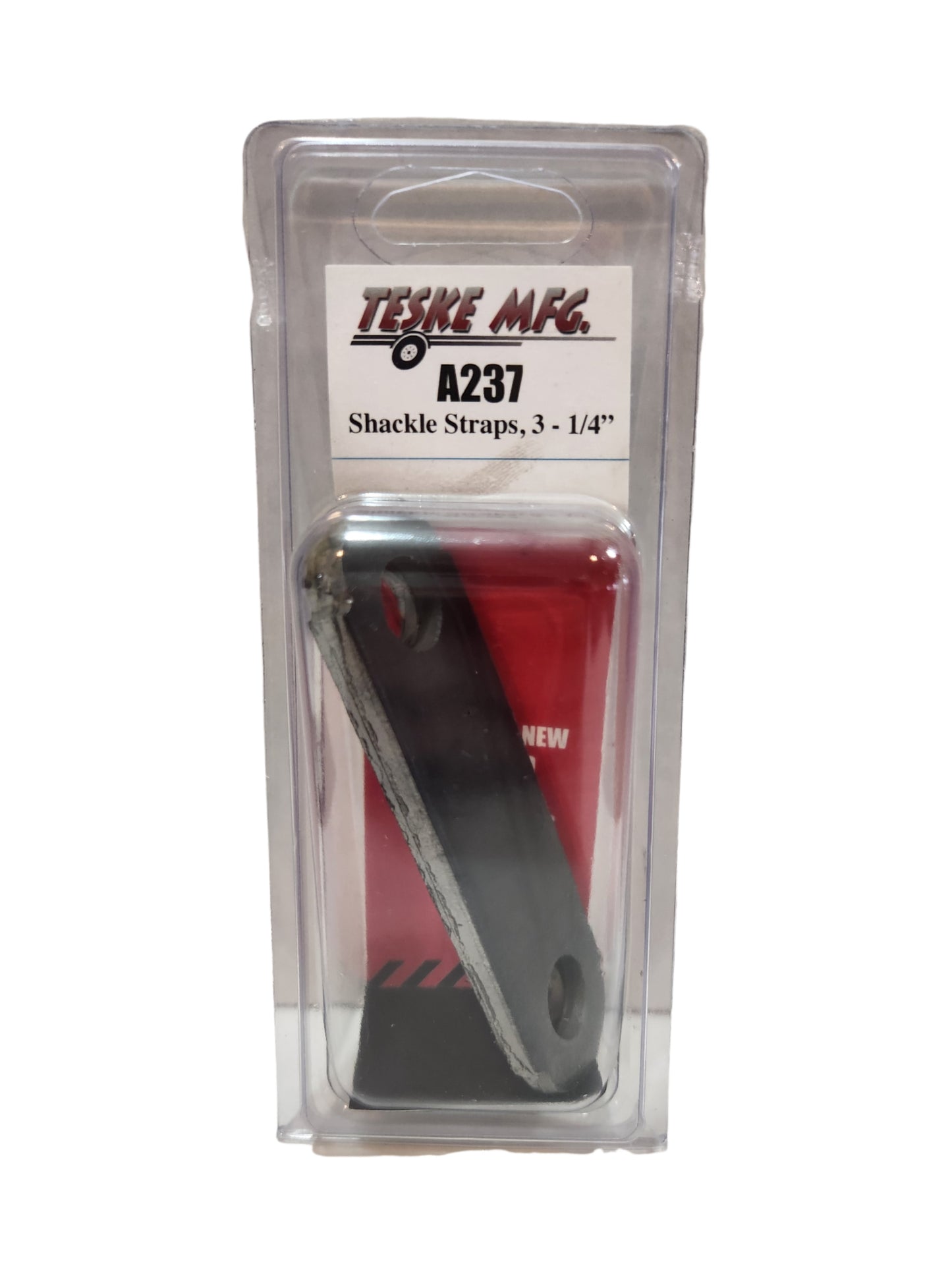 Steel Shackle Straps 3-1/4" (unpainted): A237