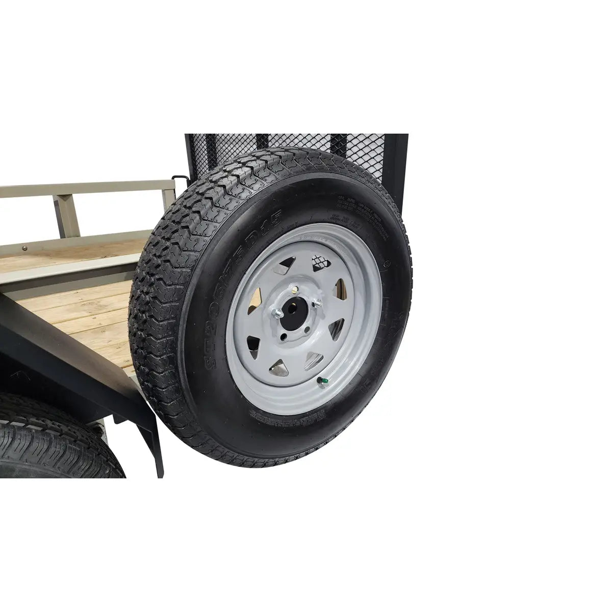 Stake Pocket Mounted Spare Tire Bracket