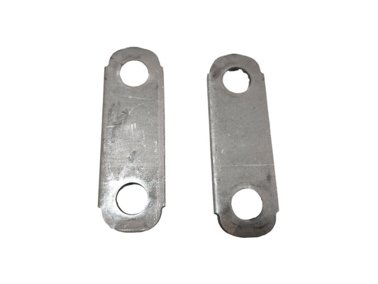Steel Shackle Straps 2-5/8 Center Hole (unpainted): A212
