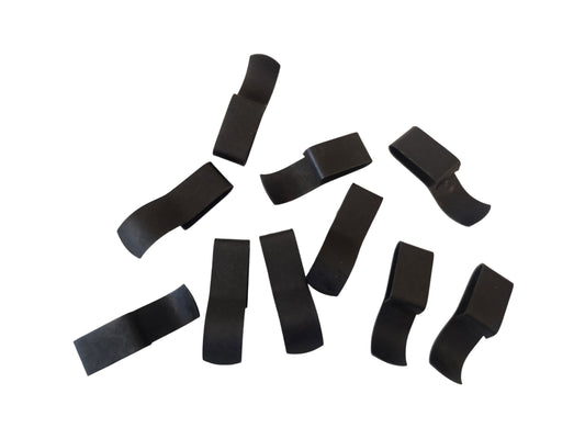 Black Wire Frame Steel Clips: A248