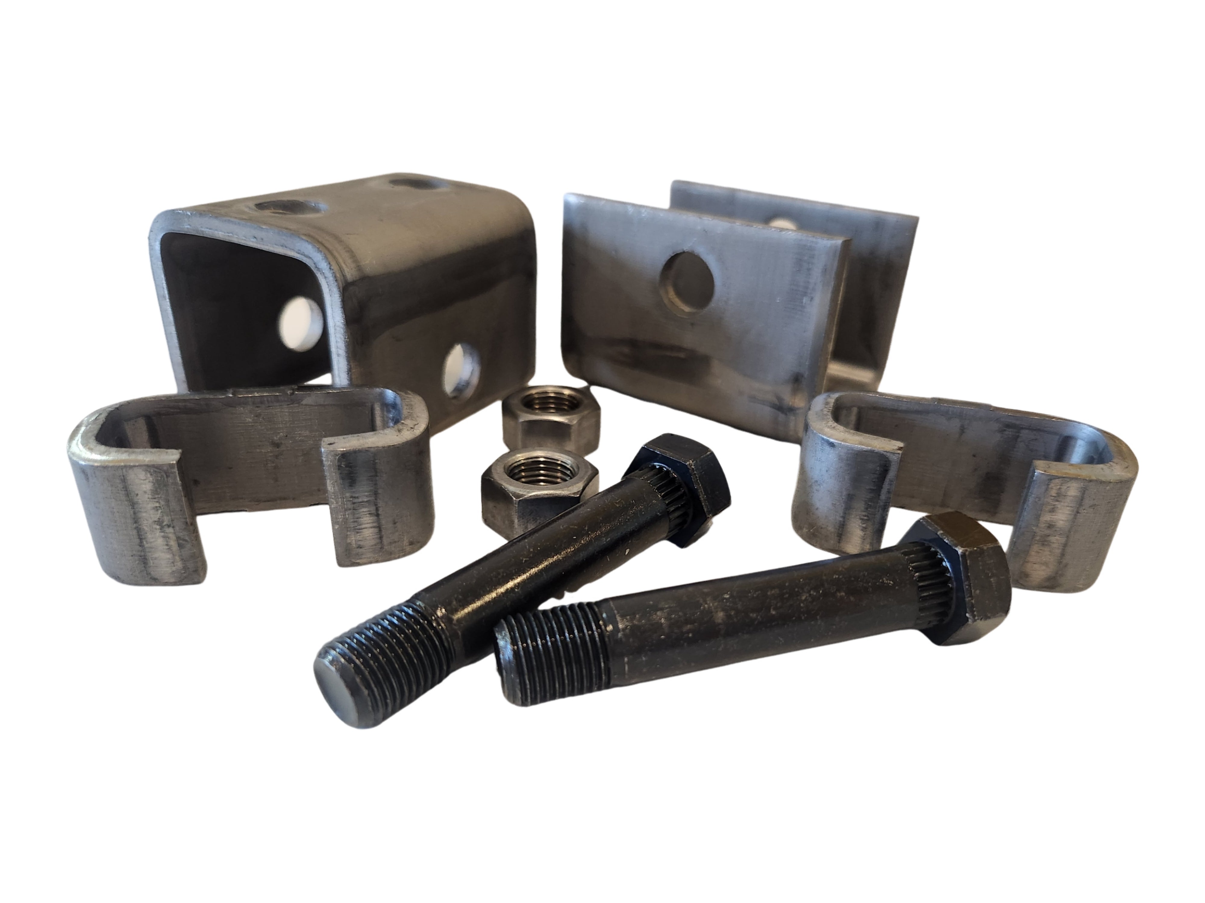 Trailer Spring Hanger Kit For Slipper Springs – Rigid Hitch HK1-S100 – U-Bolt Hardware Included