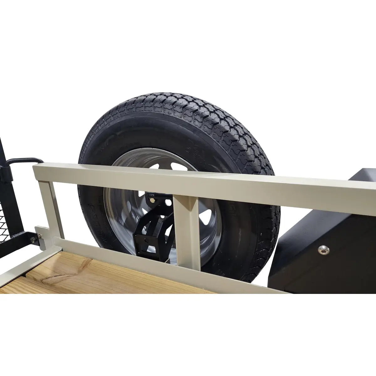 Stake Pocket Mounted Spare Tire Bracket